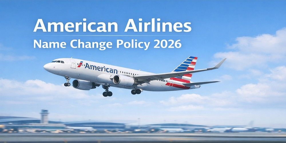 American Airlines Name Change Policy 2026